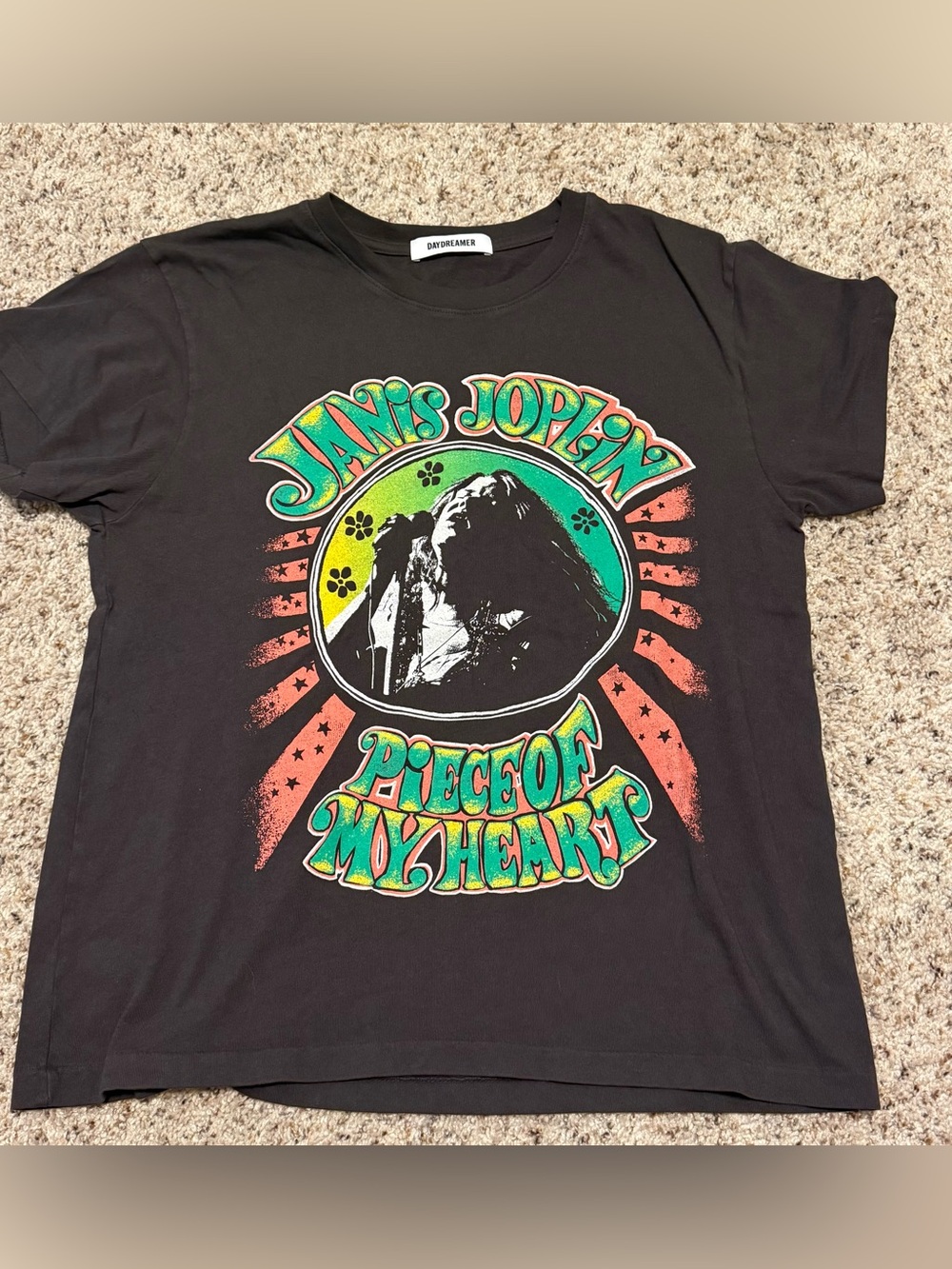 Daydreamer Janis Joplin "Piece of My Heart" - Black
